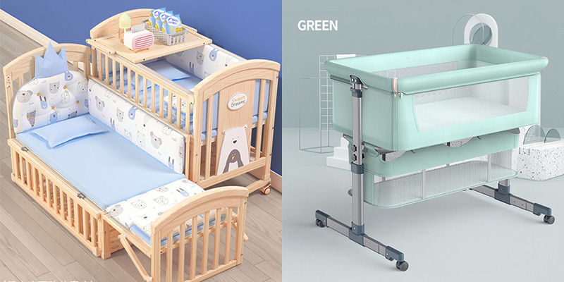 baby bassinet and crib