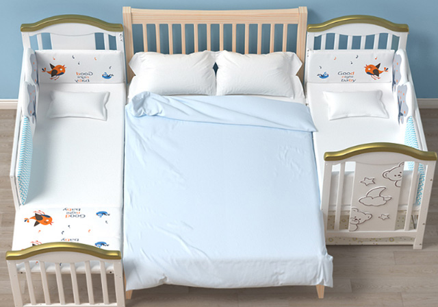 wooden baby cot wholesale