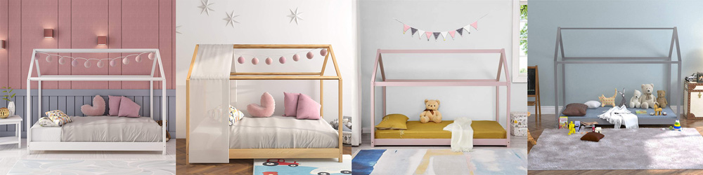 kids house toddler bed