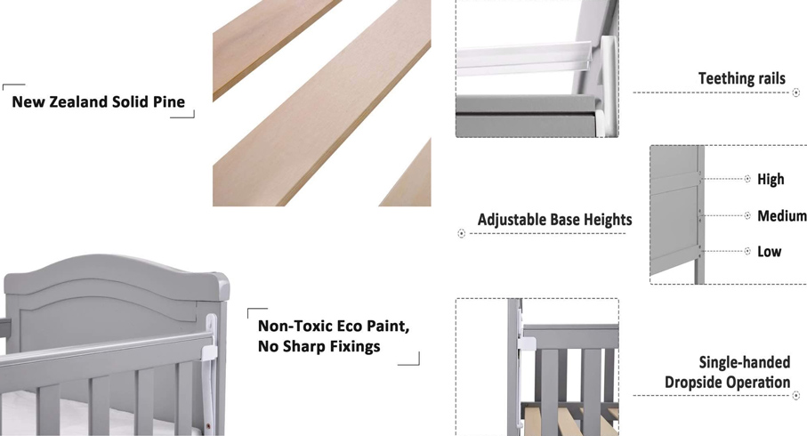 wooden crib advantages