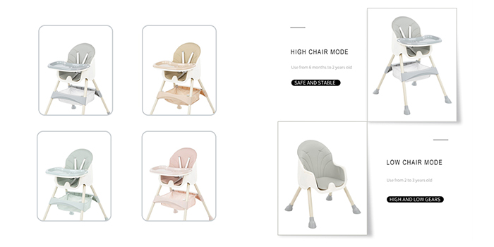 Wholeslae China Portable Baby Highchair with Removable Tray