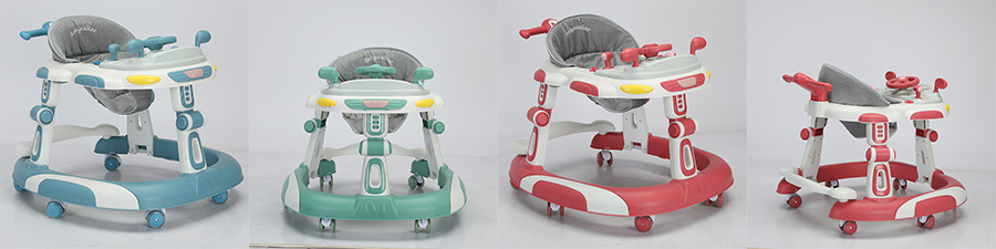 Wholesale China Convertible Foldable Baby Walker with Adjustable Height