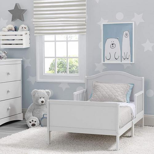 Solid Wood Kids Toddler Bed