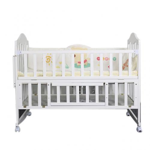 Wooden White Baby Cot Bed wholesale