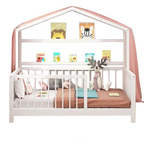 China Unique Kids Wooden House Bed