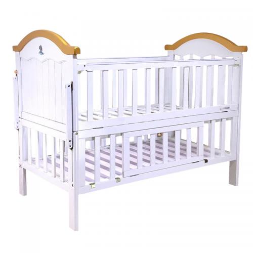Wood Crib With Wheels