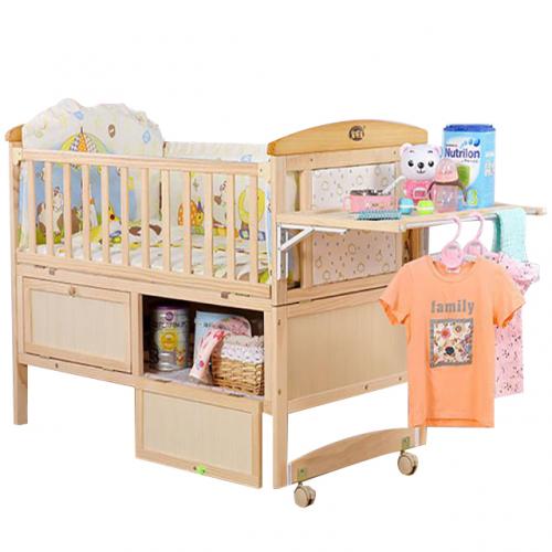 Solid Wood Cot for Baby manufacturer