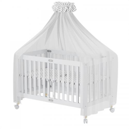 Foldable Wooden Baby Crib with Wheels wholesale