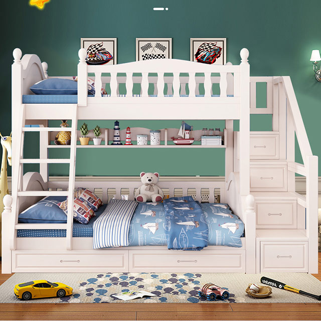 WBB601 wood bunk bed from Tobabecraft