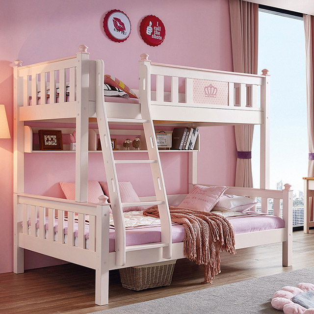 WBB399 European style wood bunk bed from Tobabecraft